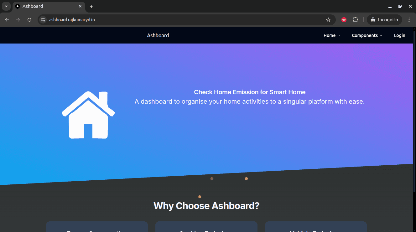 Ashboard Project Image